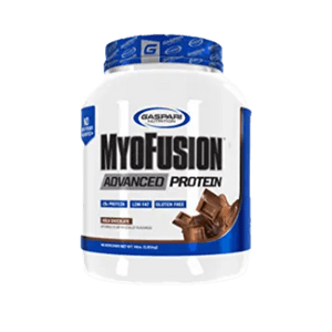Gaspari Nutrition Myofusion Advanced Protein With Fast Acting Whey l 4.4lbs (2kg) Rich Chocolate Whey Protein  (2 kg, Rich chocolate)