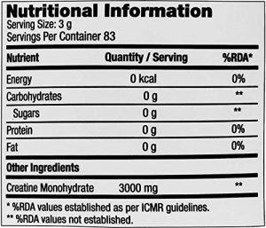 GNC Pro Performance Creatine Monohydrate 3000 mg - Image 4