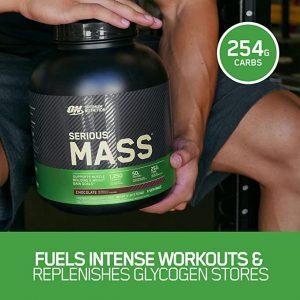 OPTIMUM NUTRITION (ON) Serious Mass High Protein High Calorie Weight Gainer Powder - Pack of 3 kg (Chocolate) with Vitamins and Minerals, Vegetarian - Image 4